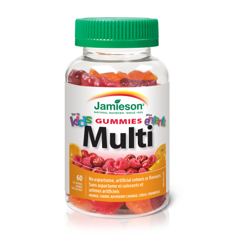 JAMIESON MULTI KIDS jelly multivitamins for children x 60 caps