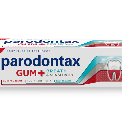 PARODONTAX GUM, BREATH & SENSITIVITY toothpaste 75ml