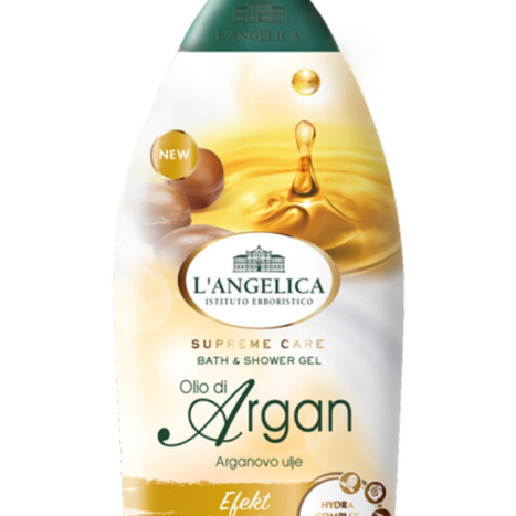 L'ANGELICA OFFICINALIS shower gel with organic argan oil 500ml
