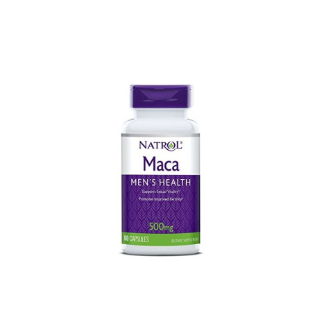NATROL MACA 500mg male health and potency x 60 caps