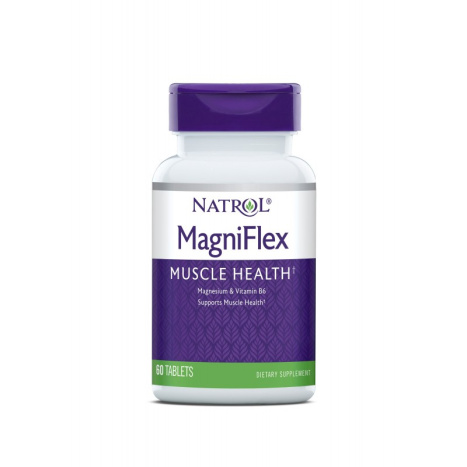 NATROL MAGNIFLEX magnesium with B6 for muscle cramps x 60 tabl
