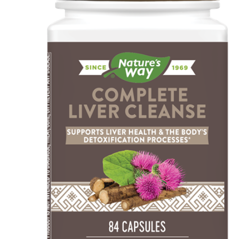 NATURES WAY Complete Liver Cleanse for liver detoxification x 84 caps