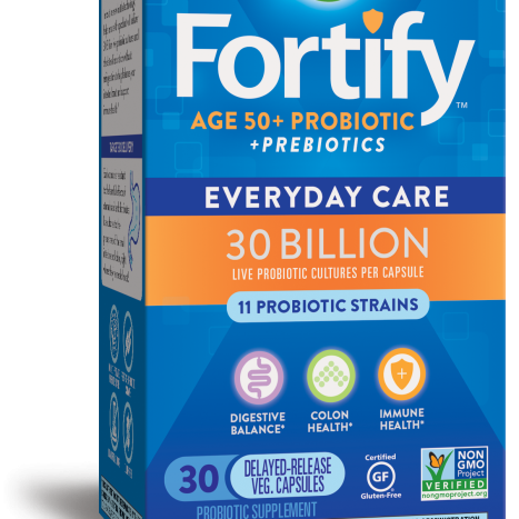 NATURES WAY FORTIFY EVERYDAY Care Probiotic 50+ 30 billion probiotic for good digestion x 30 caps