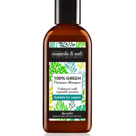 NUGGELA & SULE 100% Green Natural vegan shampoo for volume 100ml