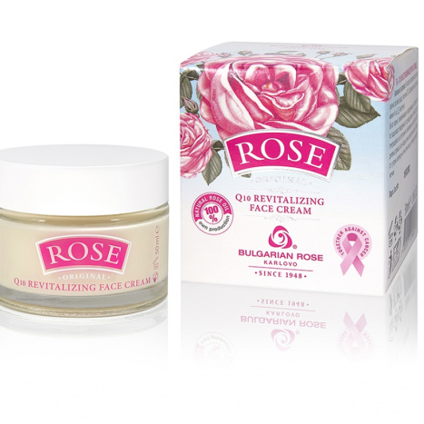 BG ROSE KARLOVO ROSE ORIGINAL restoring face cream Q10 50ml