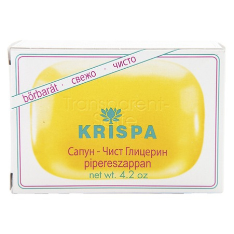 KRISPA soap pure glycerin 125g
