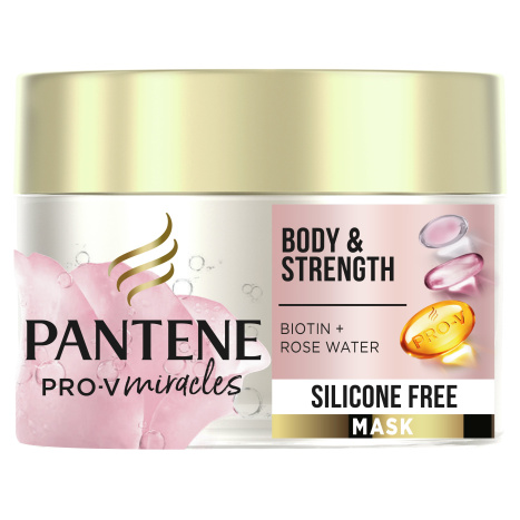 PANTENE PRO-V Miracles Body & Strength Маска за коса 160ml