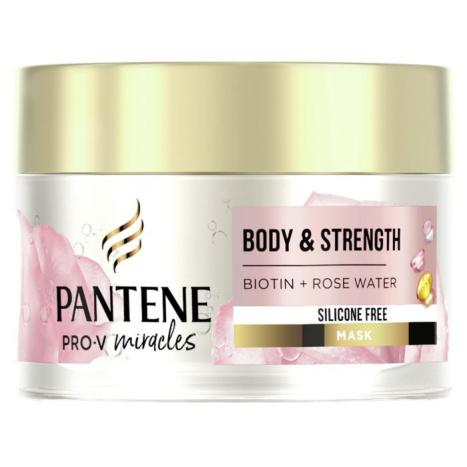 PANTENE PRO-V Miracles Възстановяваща маска за коса с розова вода и биотин 160ml