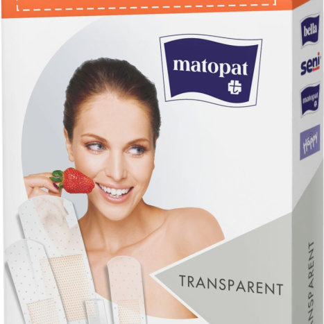 MATOPAT TRANSPARENT Прозрачни пластири х 20