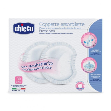 CHICCO Antibacterial pads for nursing mothers x 30