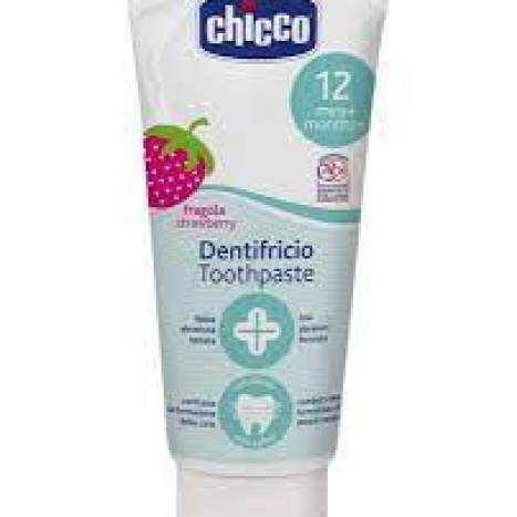 CHICCO toothpaste 12m+ strawberry 50ml