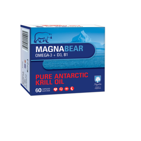 MAGNALABS MAGNABEAR omega 3 for a healthy heart x 60 caps
