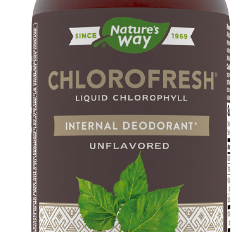 NATURES WAY CHLOROFRESH течен хлорофилен комплекс с натурален вкус 473ml