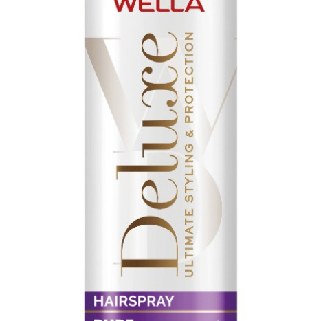 WELLA DELUXE PURE FULNESS Hairspray with ultra strong hold for thicker hair level 5 250ml