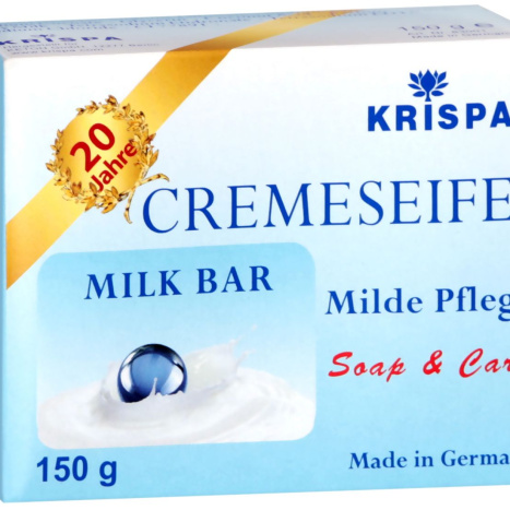 KRISPA CREMESEIFE MILK BAR cream-soap with milk 150g