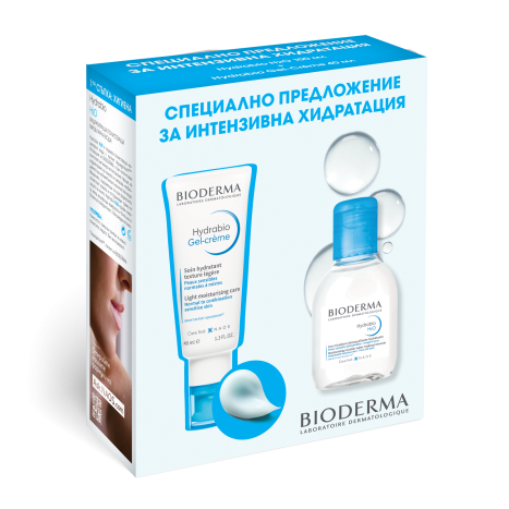 BIODERMA PROMO HYDRABIO gel-cream 40ml + H2O micellar water 100ml