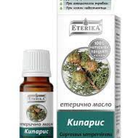 ETERIKA Essential Oil of Cypress Cupressus sempervirens 10ml