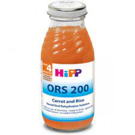 HIPP ORS 200 /PER-OS REHYDRATION SOLUTION/ CARROT AND RICE DRINK 200g 2300