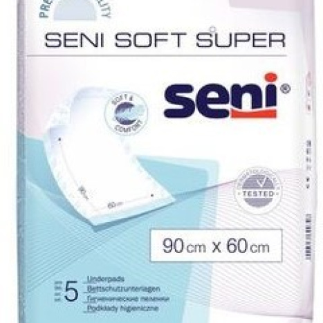 SENI SOFT SUPER чаршаф 90/60 x 5 0328
