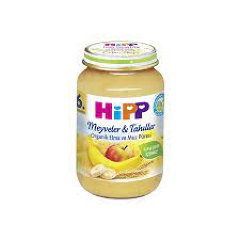 HIPP BIO WHOLE GRAIN PUSSY WITH APPLES AND BANANAS 190g 4803