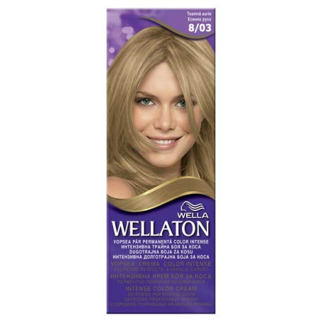 WELLA WELLATON hair dye 8/03 Autumn blonde
