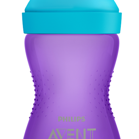 AVENT Cup with a soft tip purple 300ml 9+