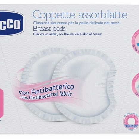 CHICCO Antibacterial pads for nursing mothers x 60