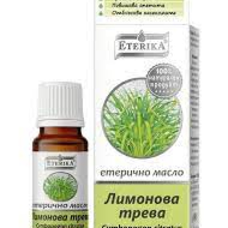 ETERIKA Lemongrass Essential Oil Cymbopogon citratus 10ml
