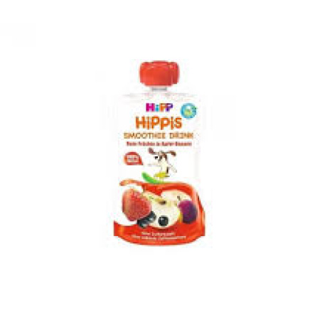 HIPP BIO SMOOTHIE DRINK APPLE, BANANA AND RED FRUITS 120g 84000