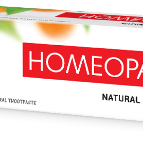 ASTERA HOMEOPATHICA NATURAL toothpaste with tangerine 75ml