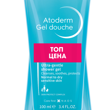 BIODERMA DUO ATODERM Soothing shower gel for normal and dry skin 100ml 1+1