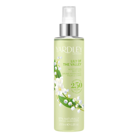 YARDLEY Lily of the valley, Body mist 200 ml
