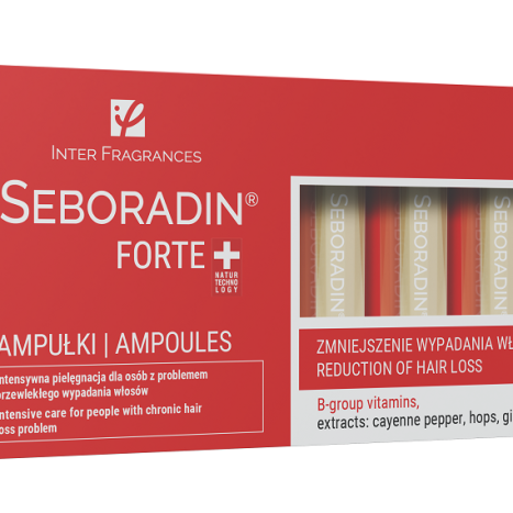 SEBORADIN FORTE ampoules against hair loss and hair thinning 5.5ml x 14 amp