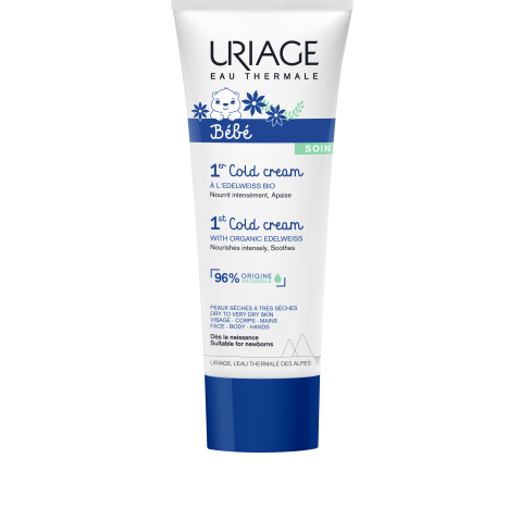 URIAGE BEBE COLD CREAM for baby intensively nourishing cream 75 ml.