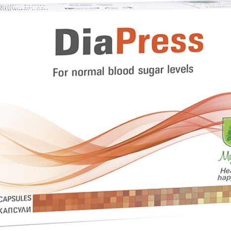 MAGNALABS DIAPRESS 460mg за нормални нива на кръвната захар x 30 caps