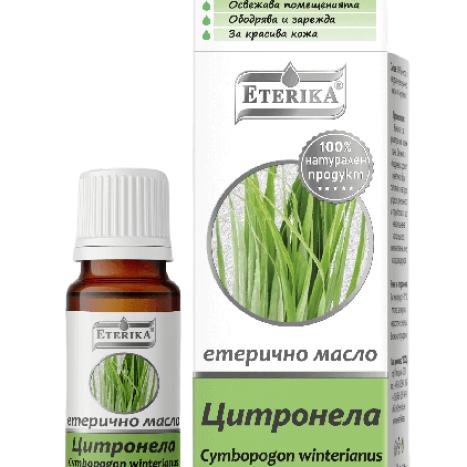 ETERIKA Essential Oil Of Citronella Cymbopogon Jowitt 10ml