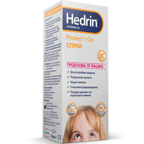 HEDRIN PROTECT & GO anti-lice spray 120ml