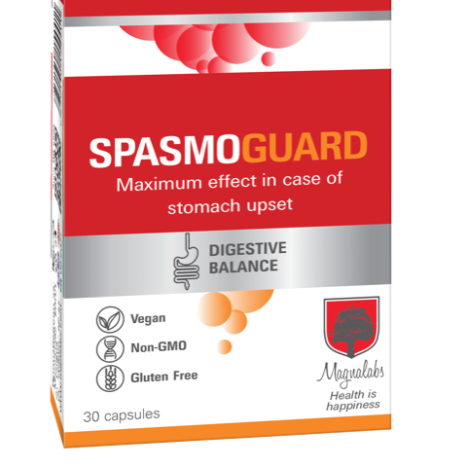 MAGNALABS SPASMOGUARD for stomach upset x 30 caps