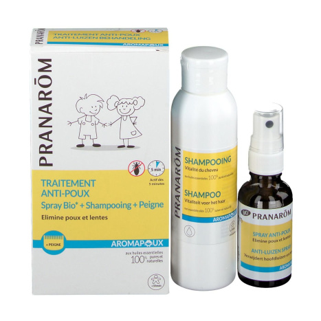 PRANAROM SCIENCE AROMAPAR shampoo+lotion+comb