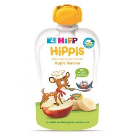 HIPP BIO FRUIT BREAKFAST APPLE AND BANANA 100g 8573