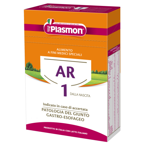 PLASMON AR 1 антирефлукс мляко за кърмачета 0+м 350g 3703