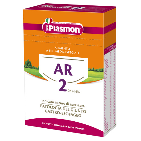 PLASMON AR 2 антирефлукс преходно мляко 6+м 350g 3704