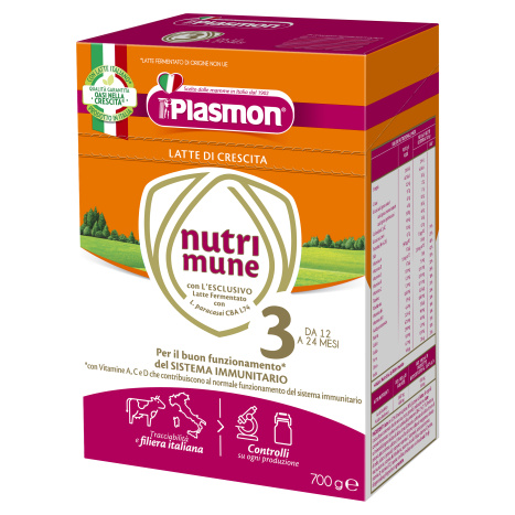 PLASMON NUTRIMUNE 3 мляко за малки деца 12+м 2x350g 3708