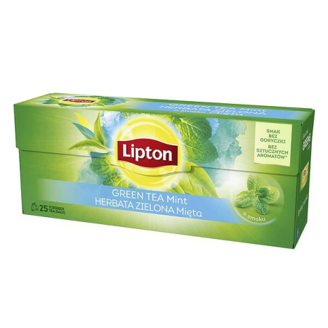 LIPTON Зелен чай мента x 25