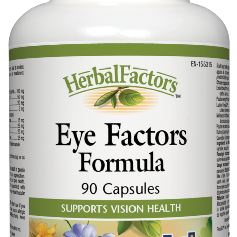 NATURAL FACTORS eye factors formula 260mg x 90 caps