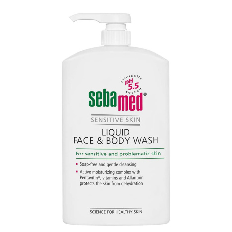 SEBAMED washing accuracy for face and body 1000 ml