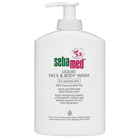 SEBAMED washing liquid for face and body 300ml