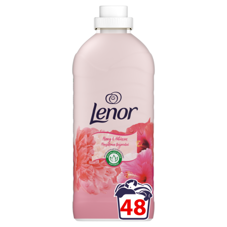 LENOR fabric softener Peony&Hibiscus 48 washes 1.35L