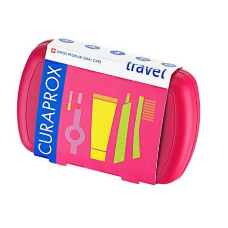 CURAPROX BE YOU travel set with foldable TZ 5460 purple