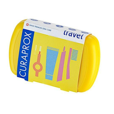 CURAPROX BE YOU travel set with foldable ЖЗ 5460 yellow